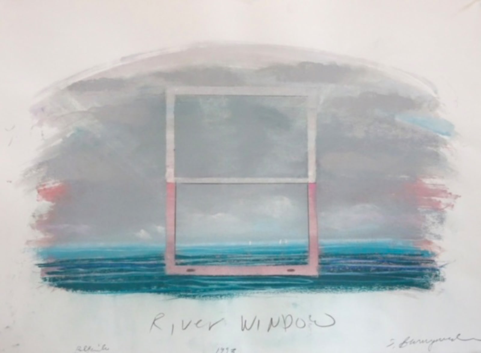 Jim Bumgardner, Deltaville River Window (RW 93-4), 1998