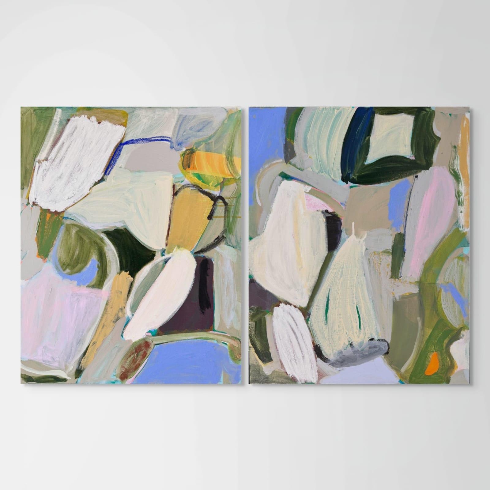 Sarah Boyts Yoder, West Wind Diptych, 2024