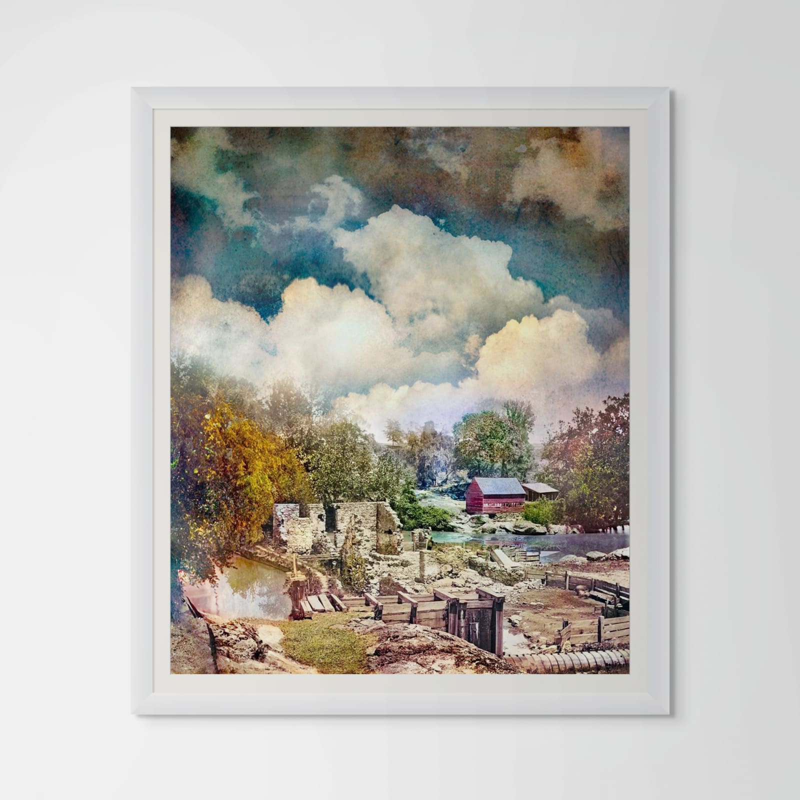 David Douglas, Mill on James River on Kanawha Canal Above Richmond, 2025