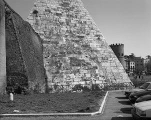 William Wylie, 04-53 Pyramid of Cestius, Rome, Italy, 2018