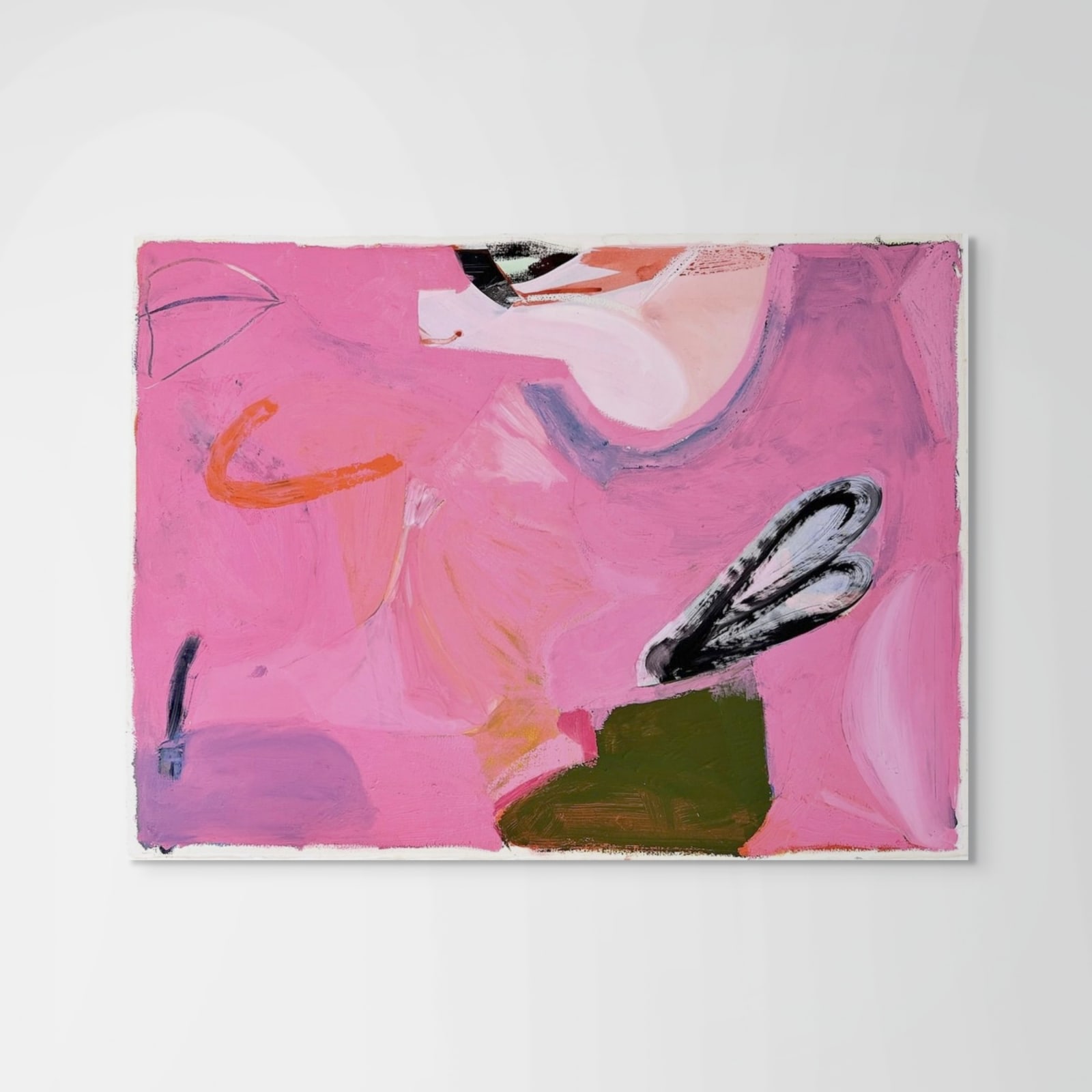 Sarah Boyts Yoder, Pink Flotsam, 2024