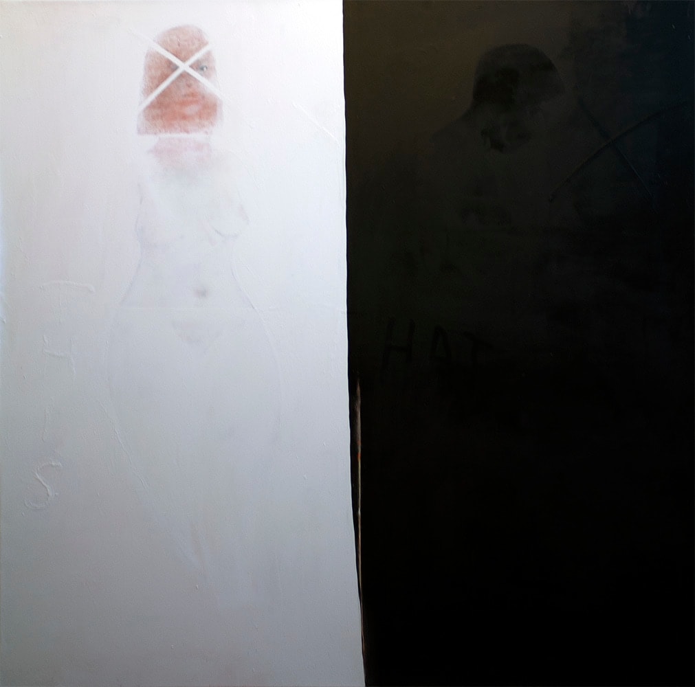 Harris Johnson, Break Up Painting, 2015