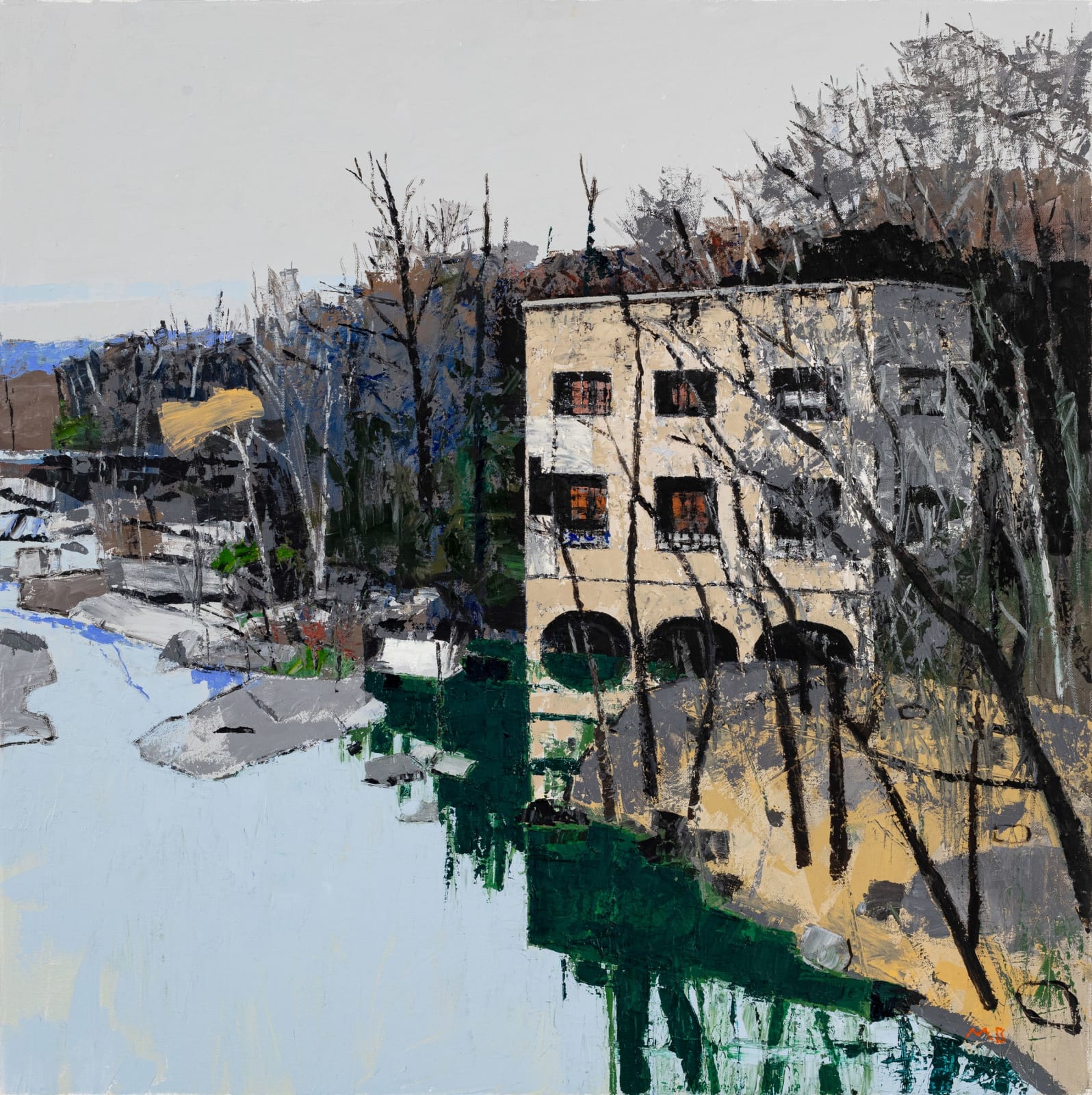 Mac Ball, Modern Ruin (Belle Isle Hydroelectric Plant), 2024