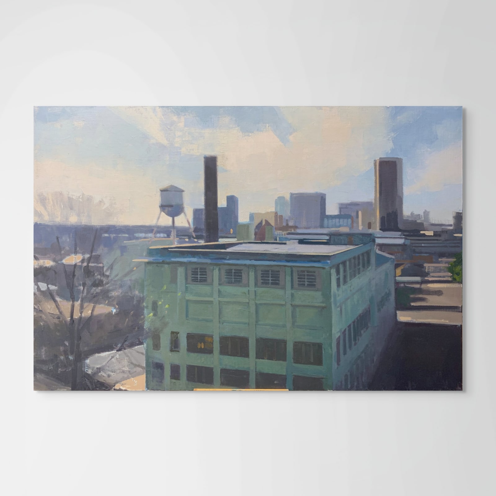Frank Hobbs, Richmond from Church Hill, 2024