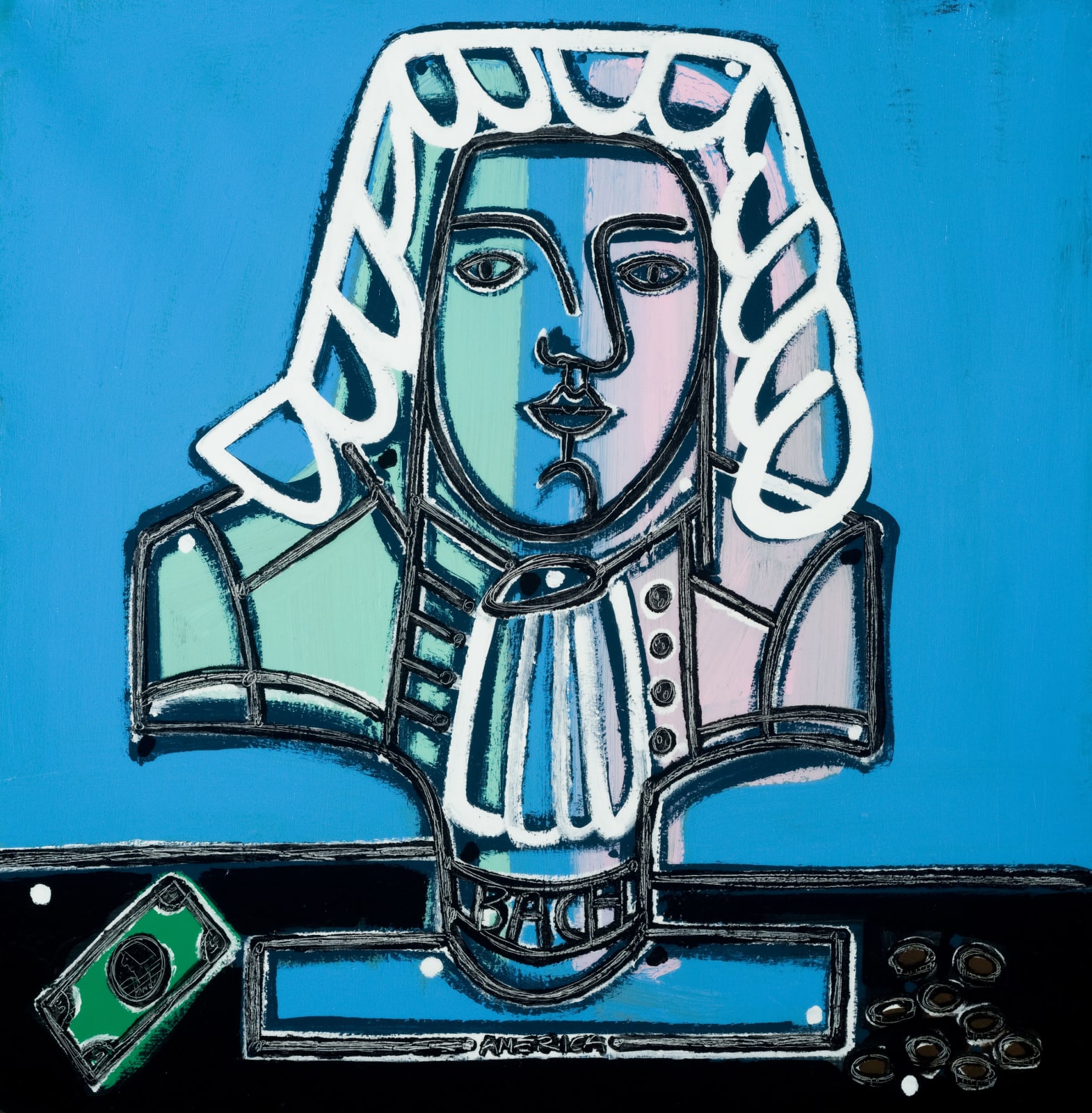 America Martin, Bach Money & Lucky Beans, 2017