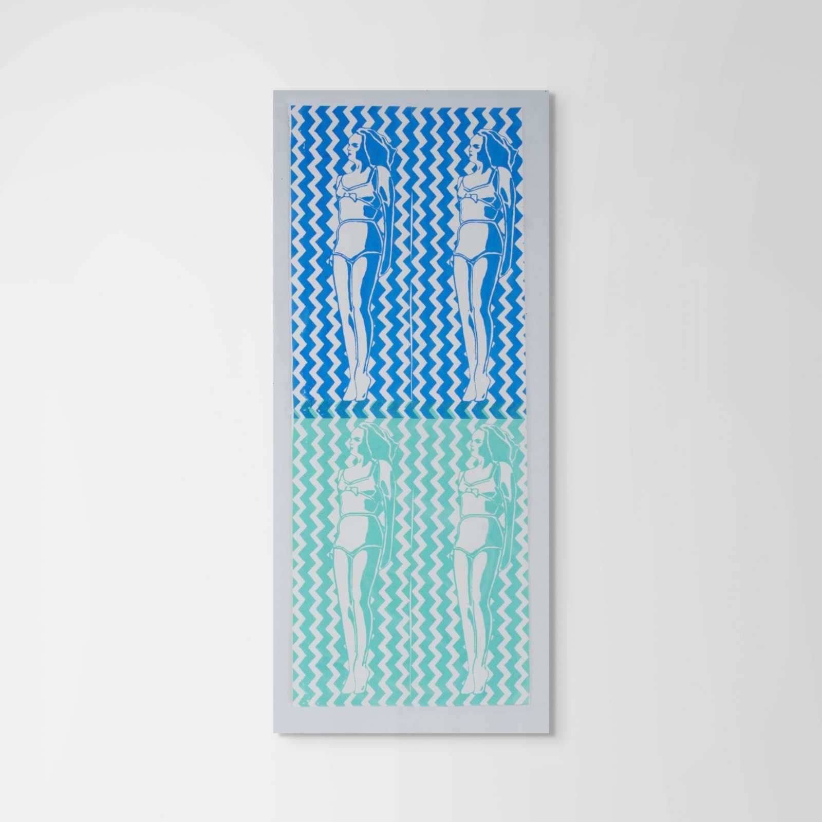 Charlotte Rodenberg, Blue Green Goddess, 2017