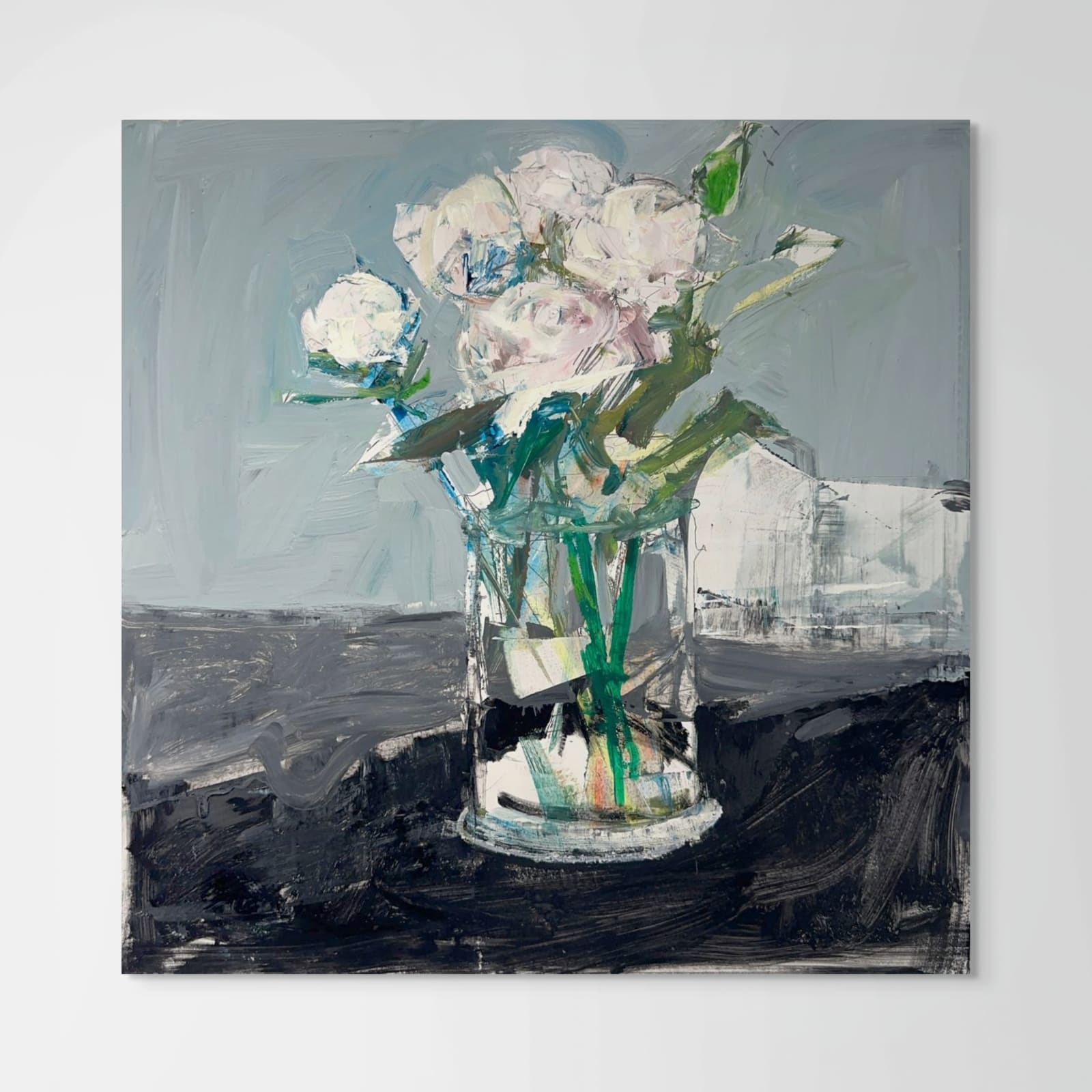 Cate West Zahl, Peonies in Jar, 2025