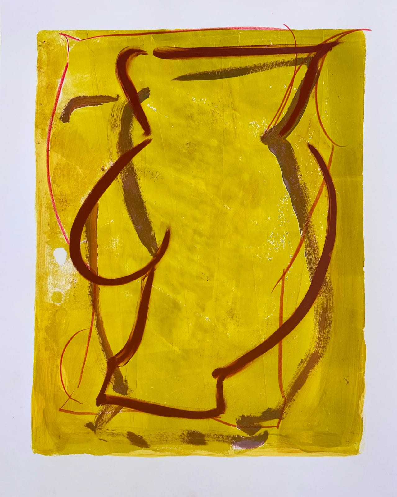 Sarah Boyts Yoder, Proud Vessel in Gold, 2024