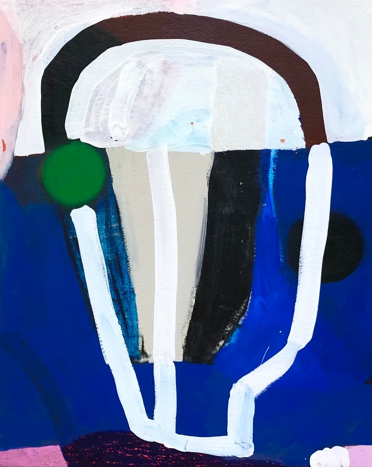 Sarah Boyts Yoder, Bigger Figure (Blue), 2021