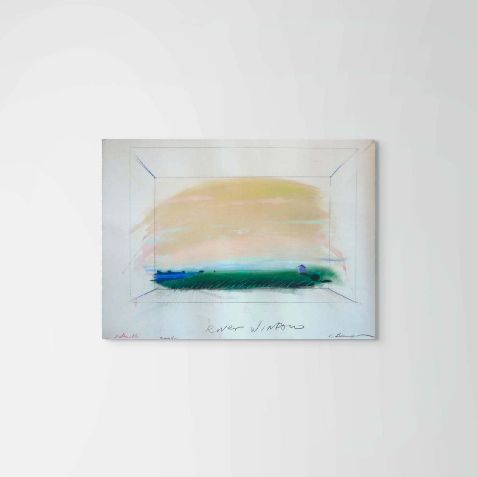 Jim Bumgardner, Deltaville River Window (RW 4-7), 2004