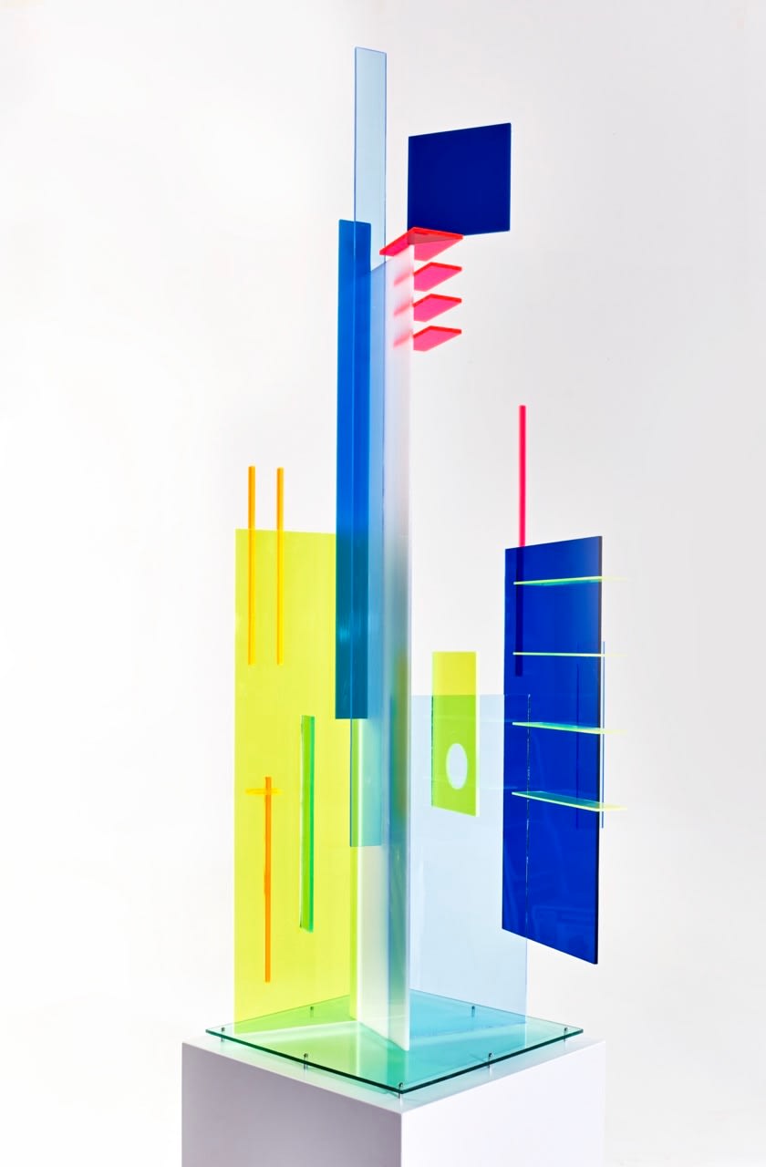 Sanford Bond, Blue Sentinel, 2017