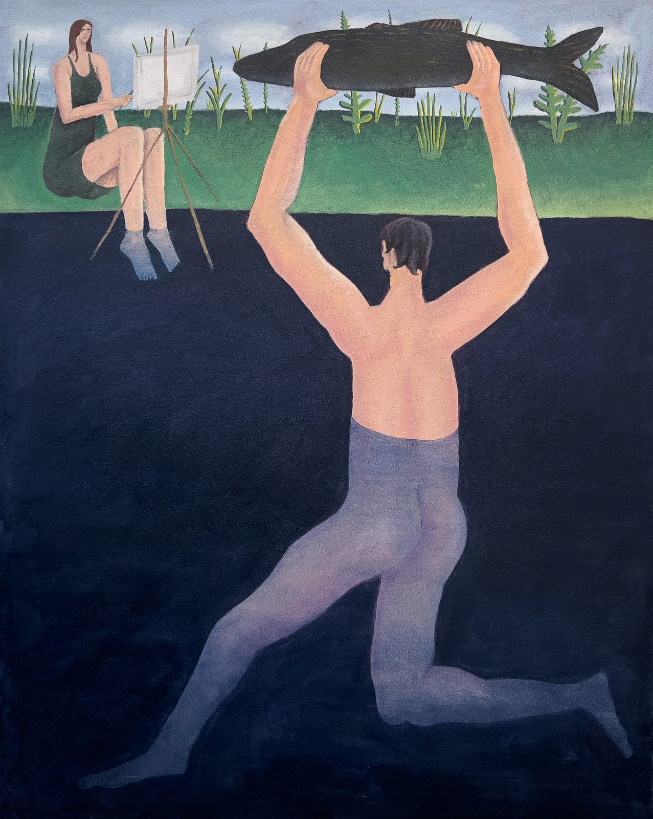 William Schaeuble 威廉·舍布勒, 室外写生 3 En Plein Air No. 3, 2024
