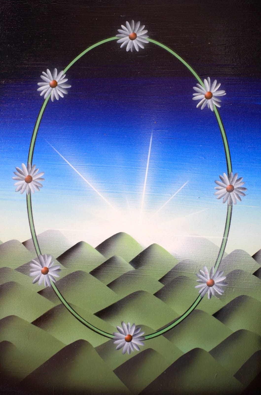 Alexander Appleby 亚历山大·阿波尔比, 永恒的雏菊项链 Eternal Daisy Chain, 2024