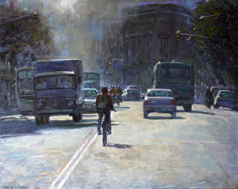 Dean Larson, "Sunlit Street"