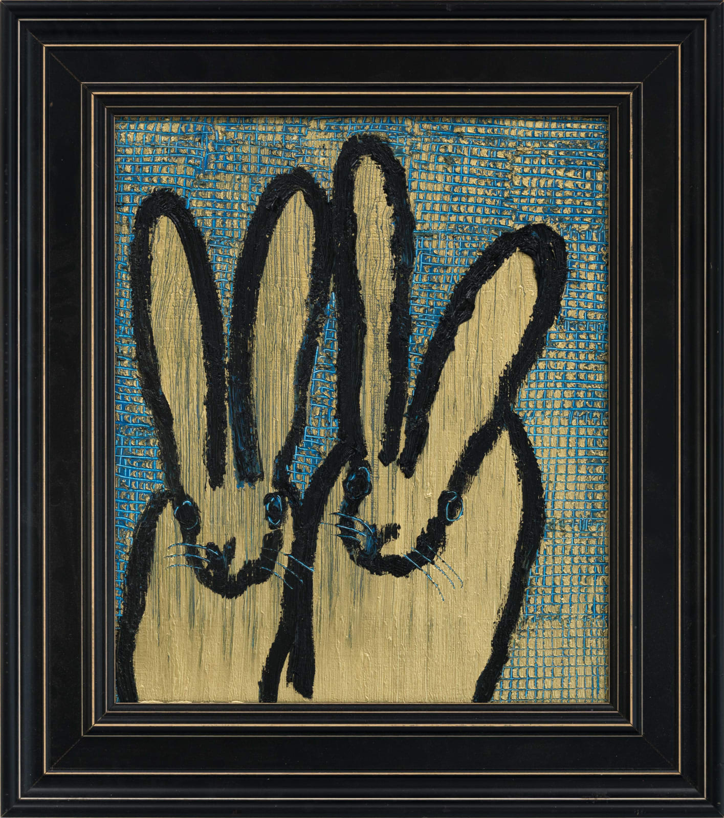 Hunt Slonem, "Blue Score", 2025
