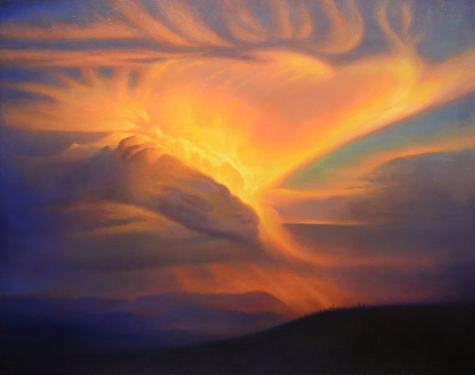 Rich Bowman, "Fremont Saddle, 2025
