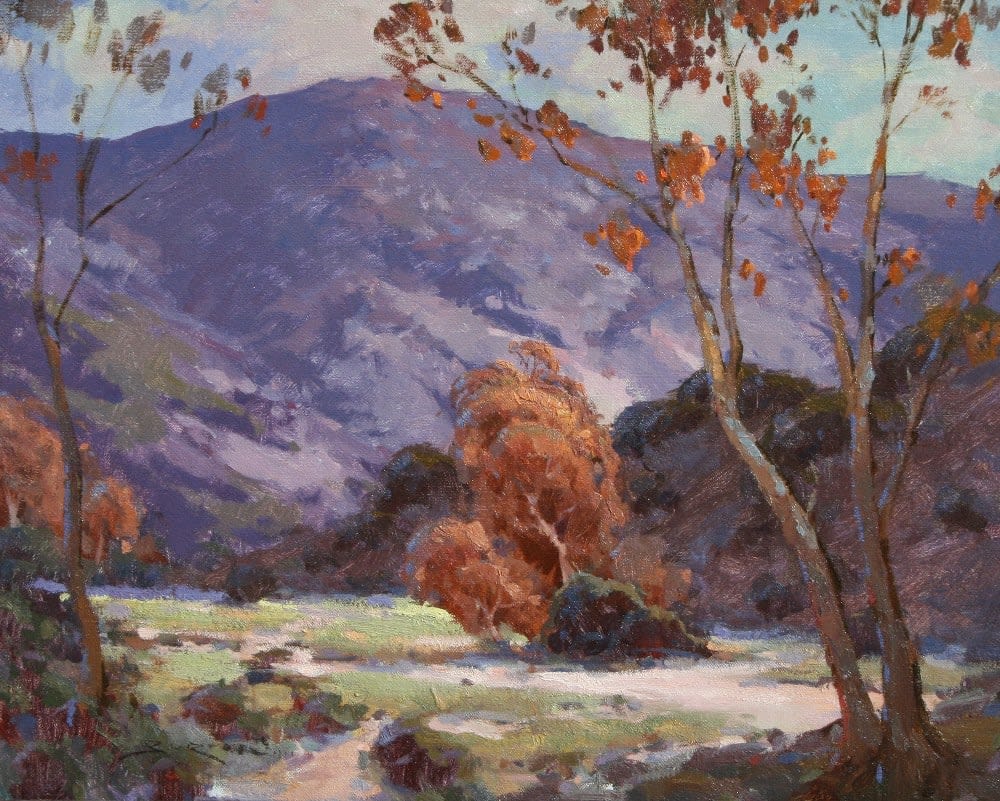 John Burton, "Golden Sycamores"