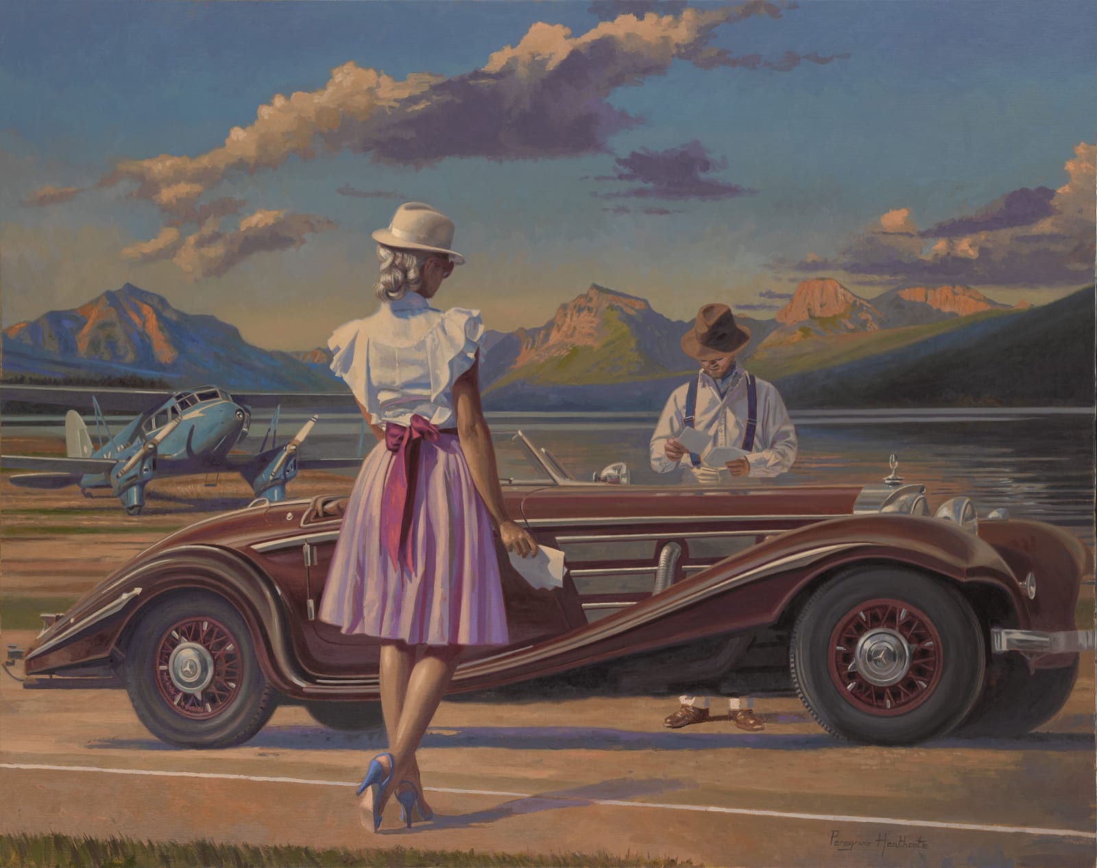 Peregrine Heathcote, "Gatsby's Invitation", 2025