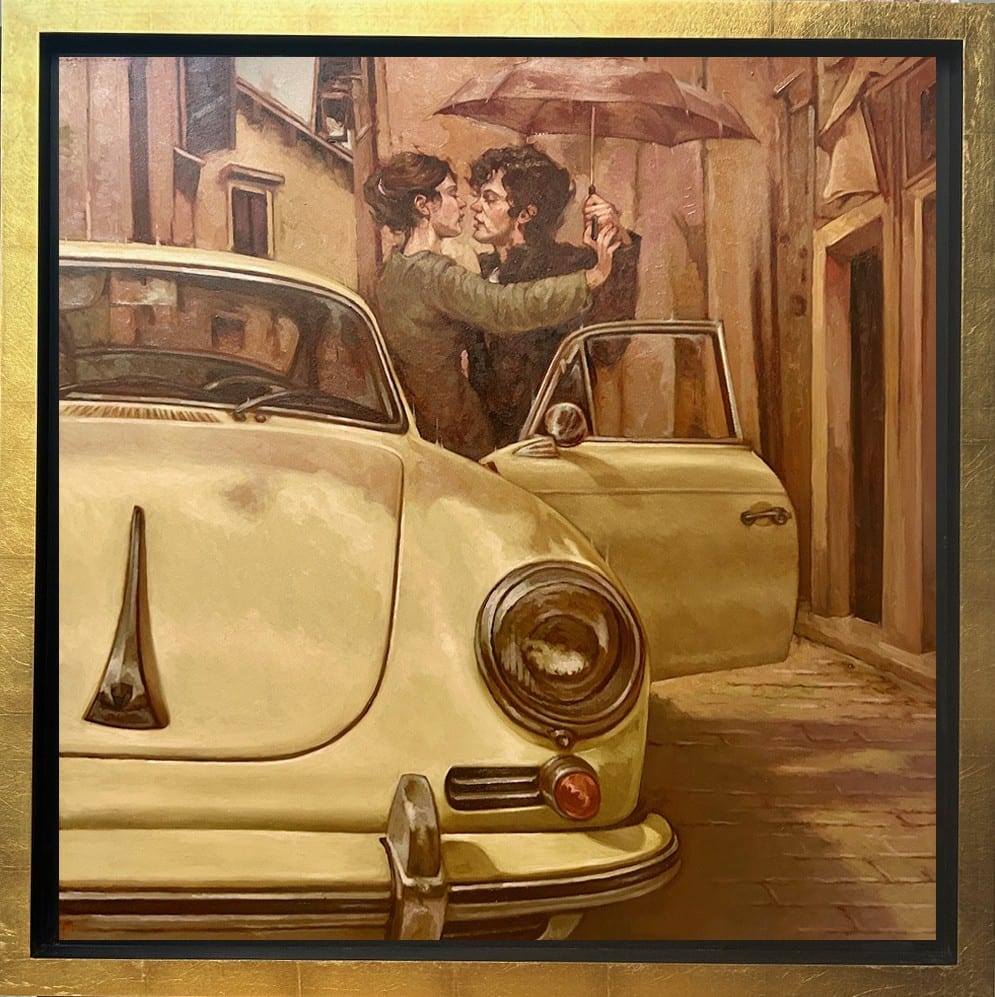 Joseph Lorusso, "Rainy Day in Roma", 2025