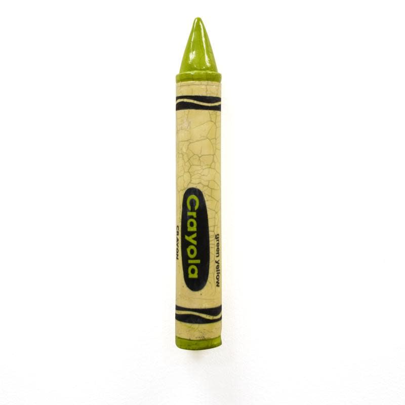 Karen Shapiro, "Crayola Crayon: Green Yellow", 2025