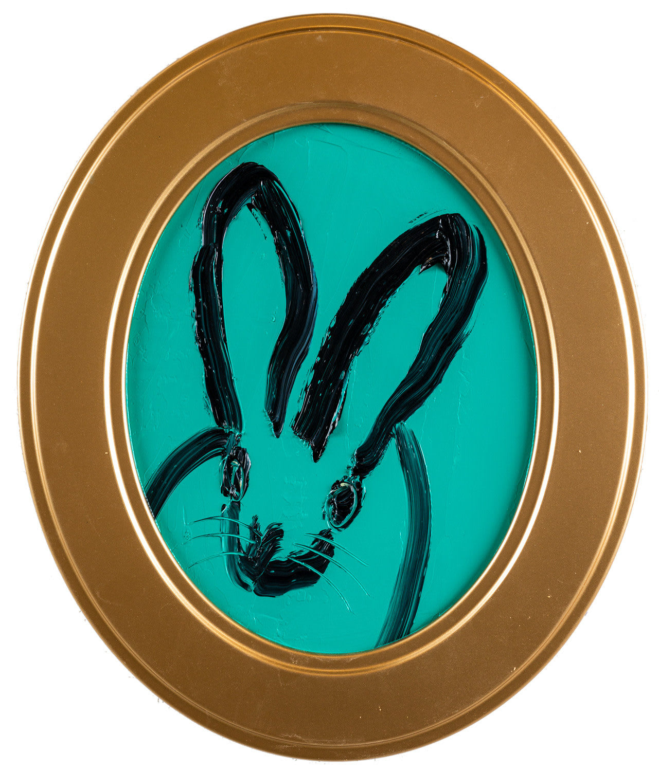Hunt Slonem, "Mint", 2022