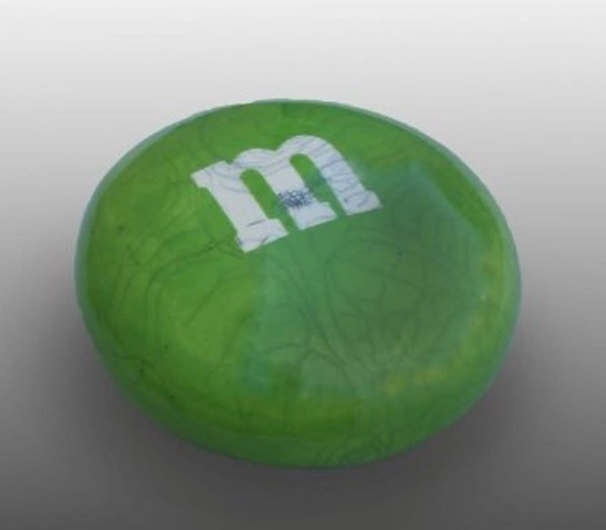 Karen Shapiro, "M&M: Green", 2025