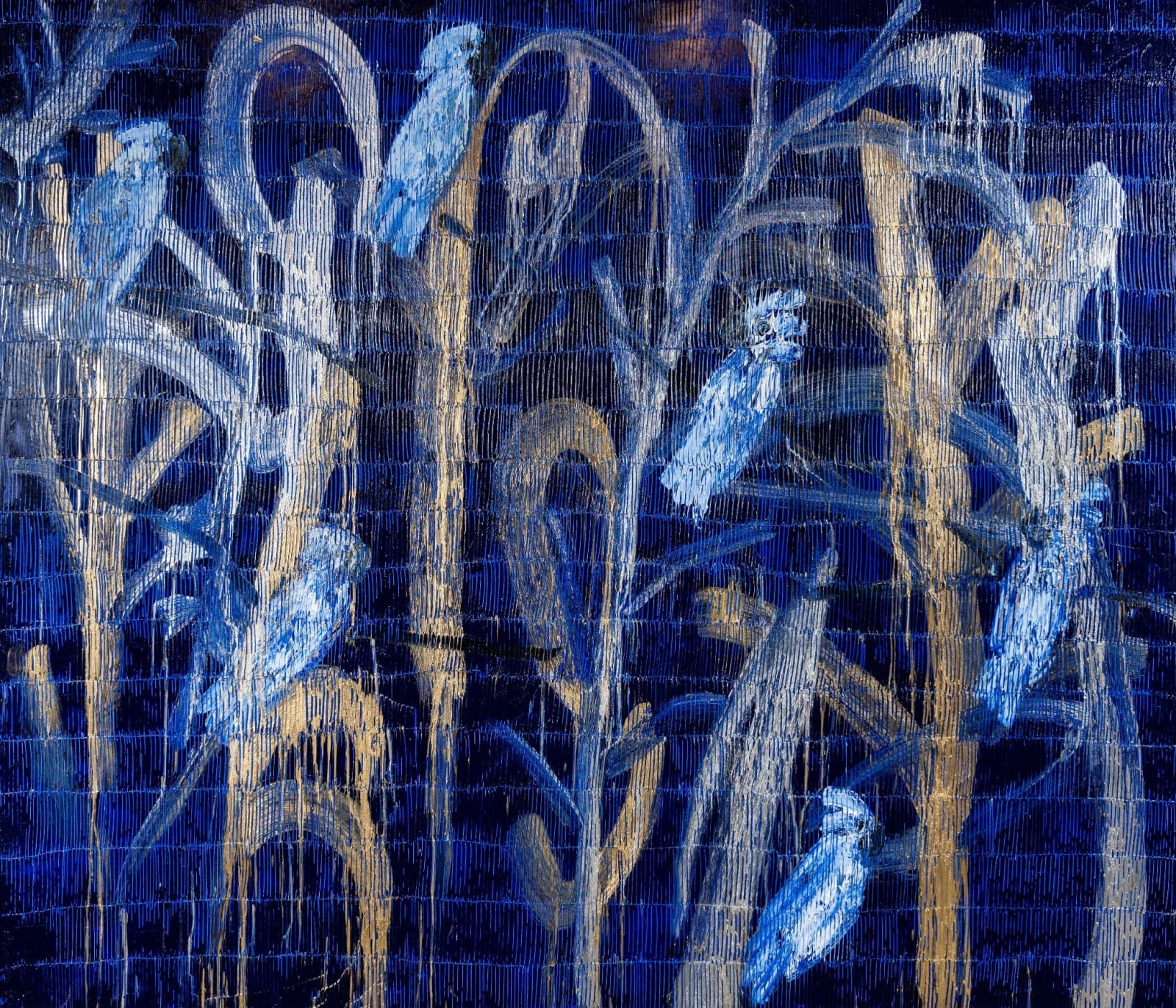 Hunt Slonem, "Monsoon Havana" , 2022