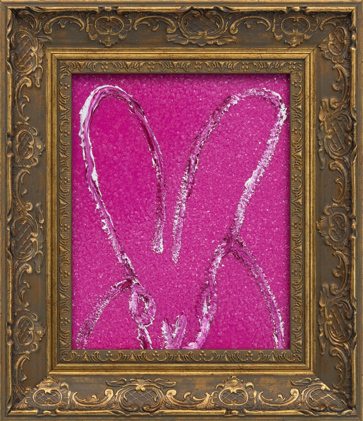 Hunt Slonem, "Magenta", 2025