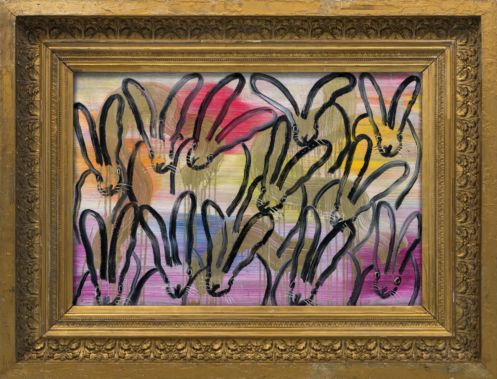 Hunt Slonem, "Chinensis Hutch 5", 2025