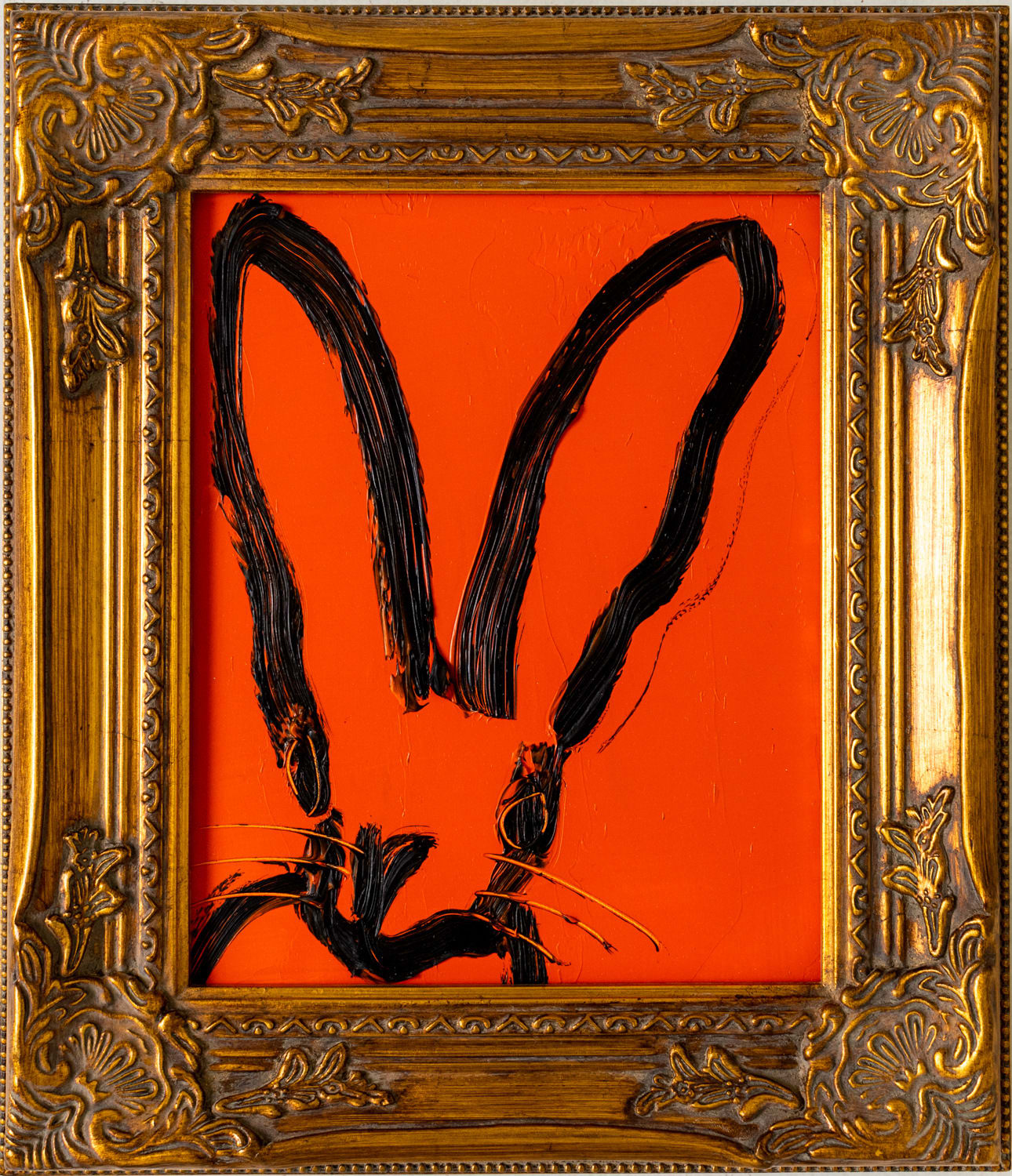 Hunt Slonem, "Red Rover", 2021