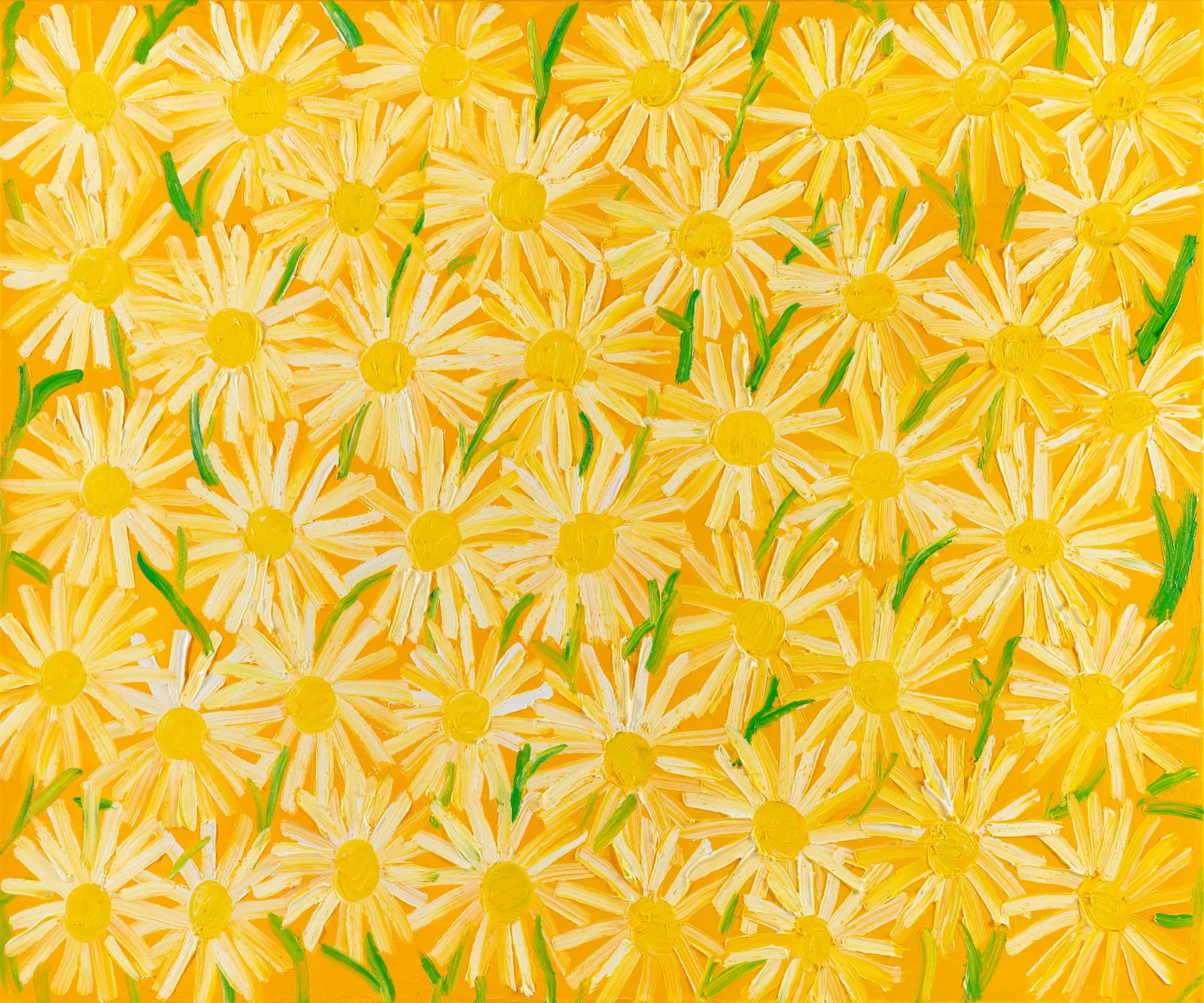 Hunt Slonem, "Daisy 2", 2024