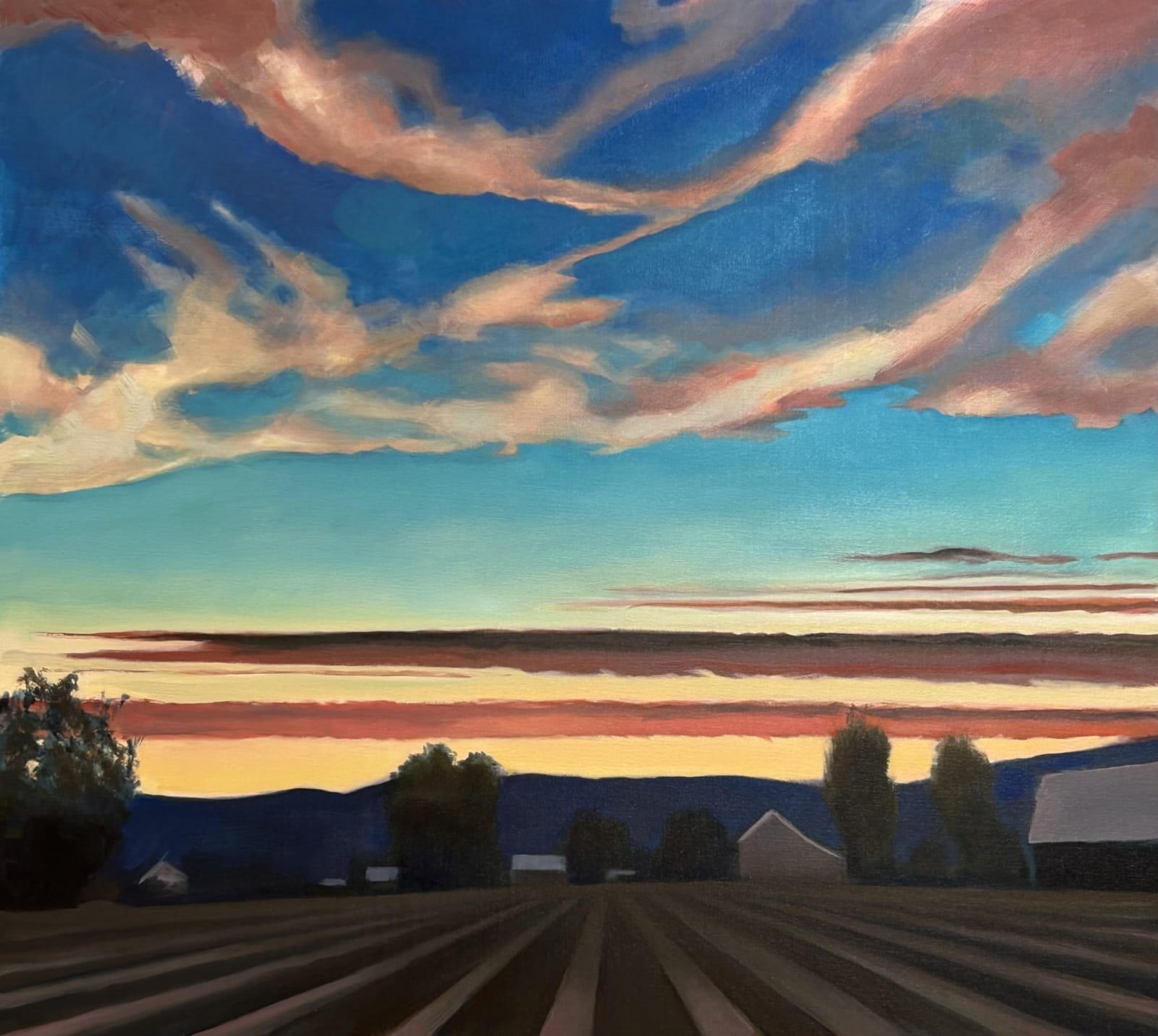 Gary Ernest Smith, "Dramatic Sky", 2025