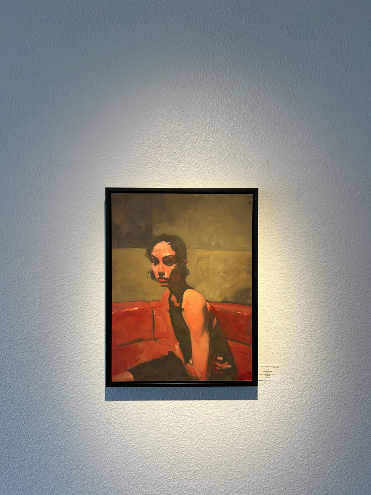 Michael Carson, "Portrait of Chandra", 2023