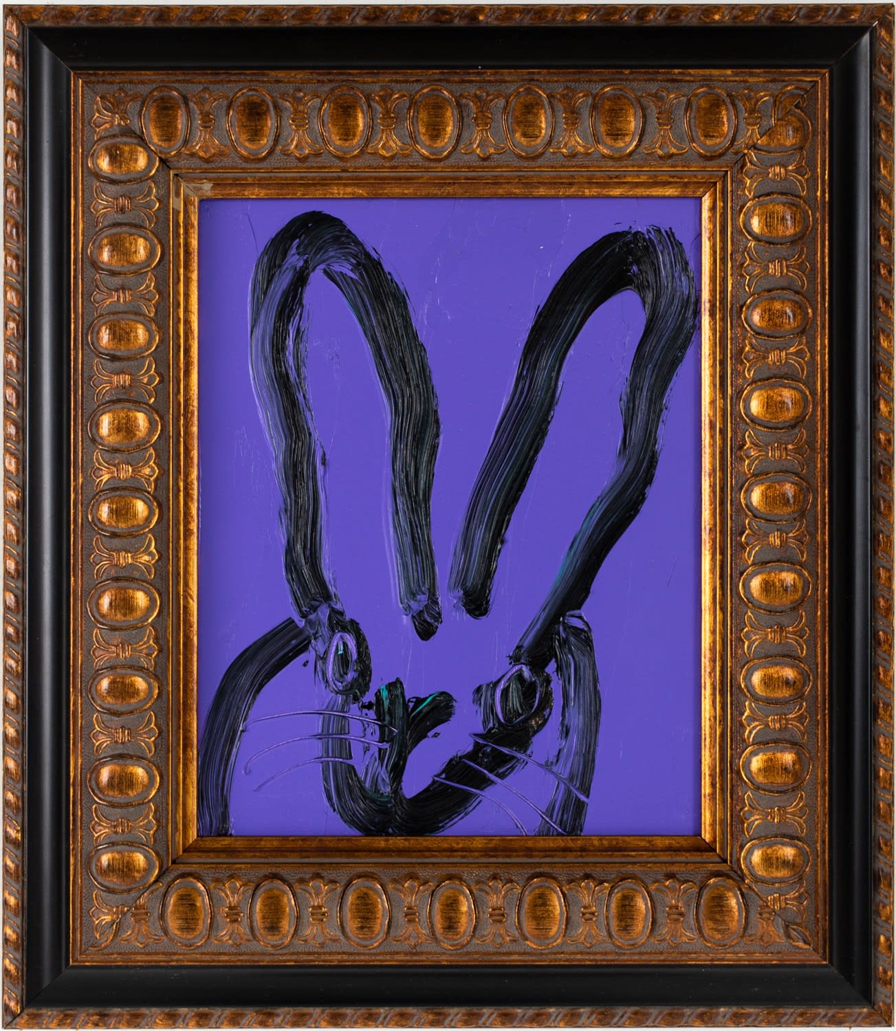 Hunt Slonem, "Purple 3" , 2022
