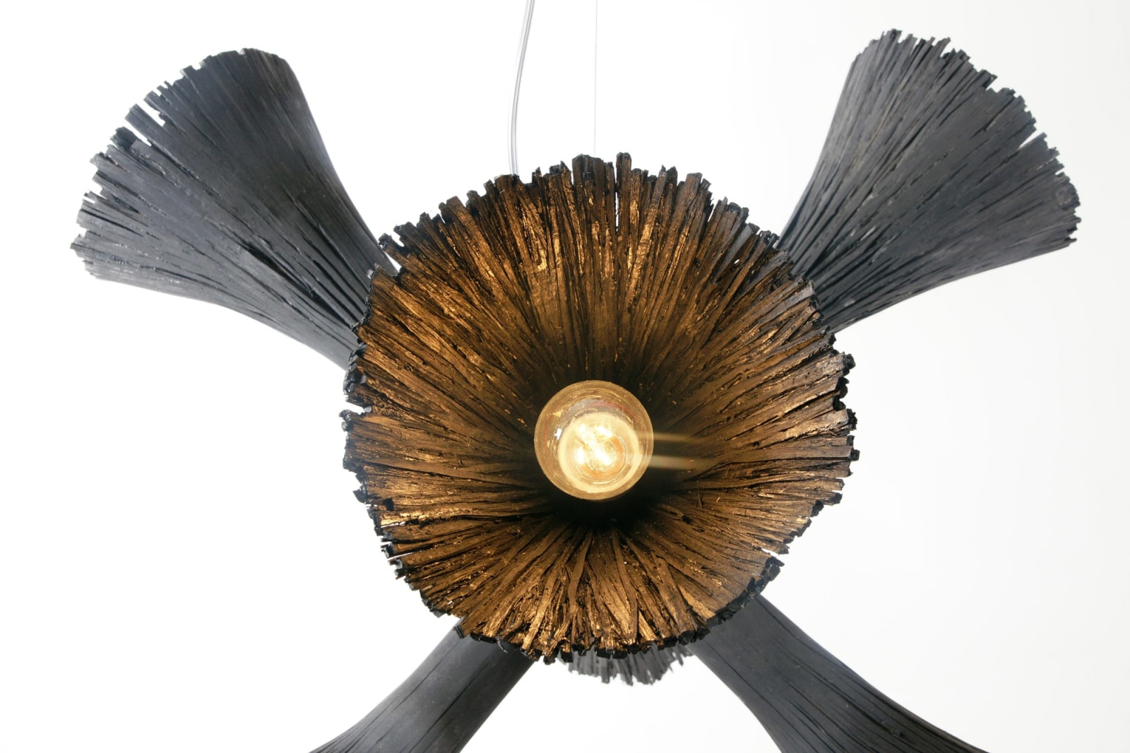 Johannes Hemann, Pressed Wood Chandelier