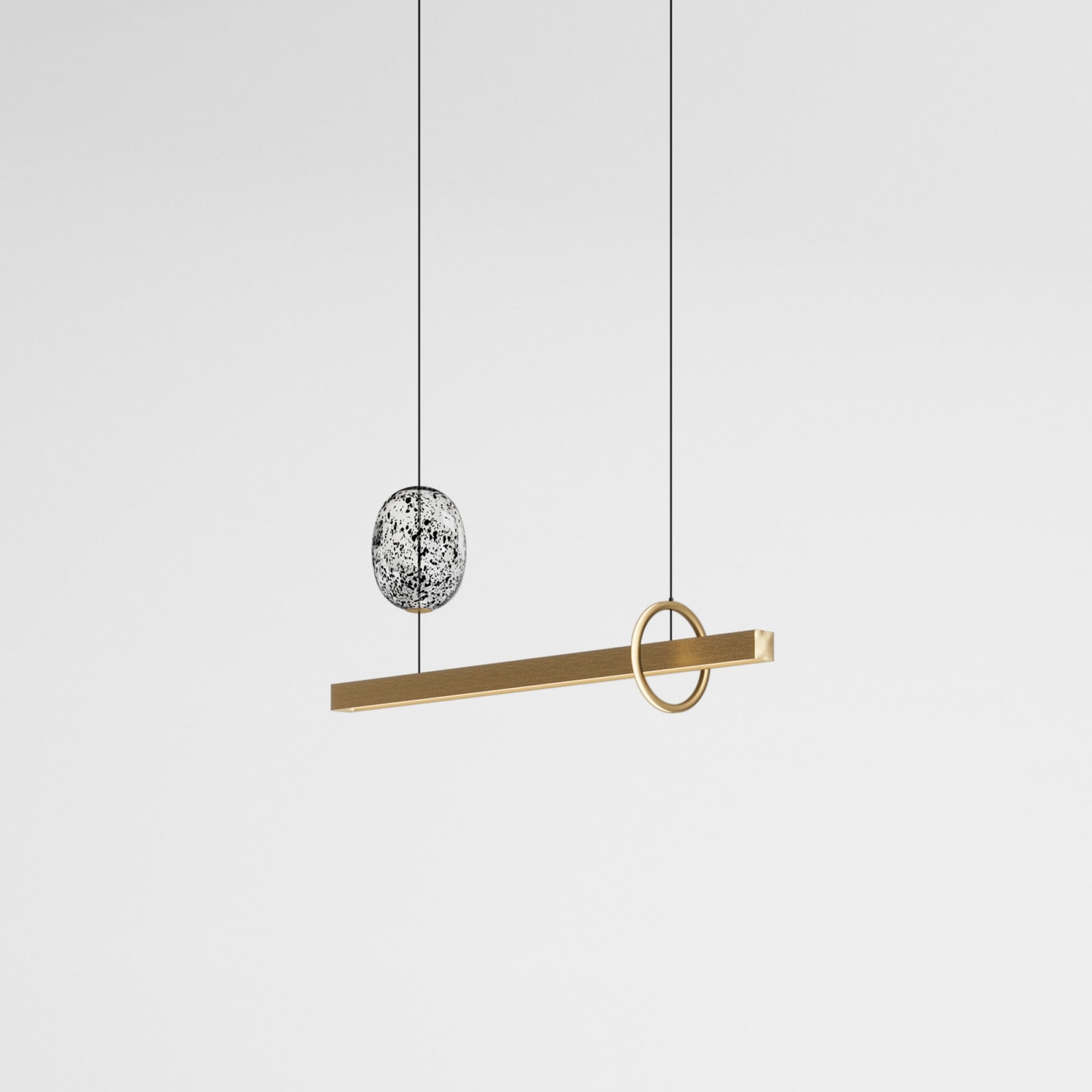 Giopato & Coombes, Milky Way Pendant Horizontal Elements 120