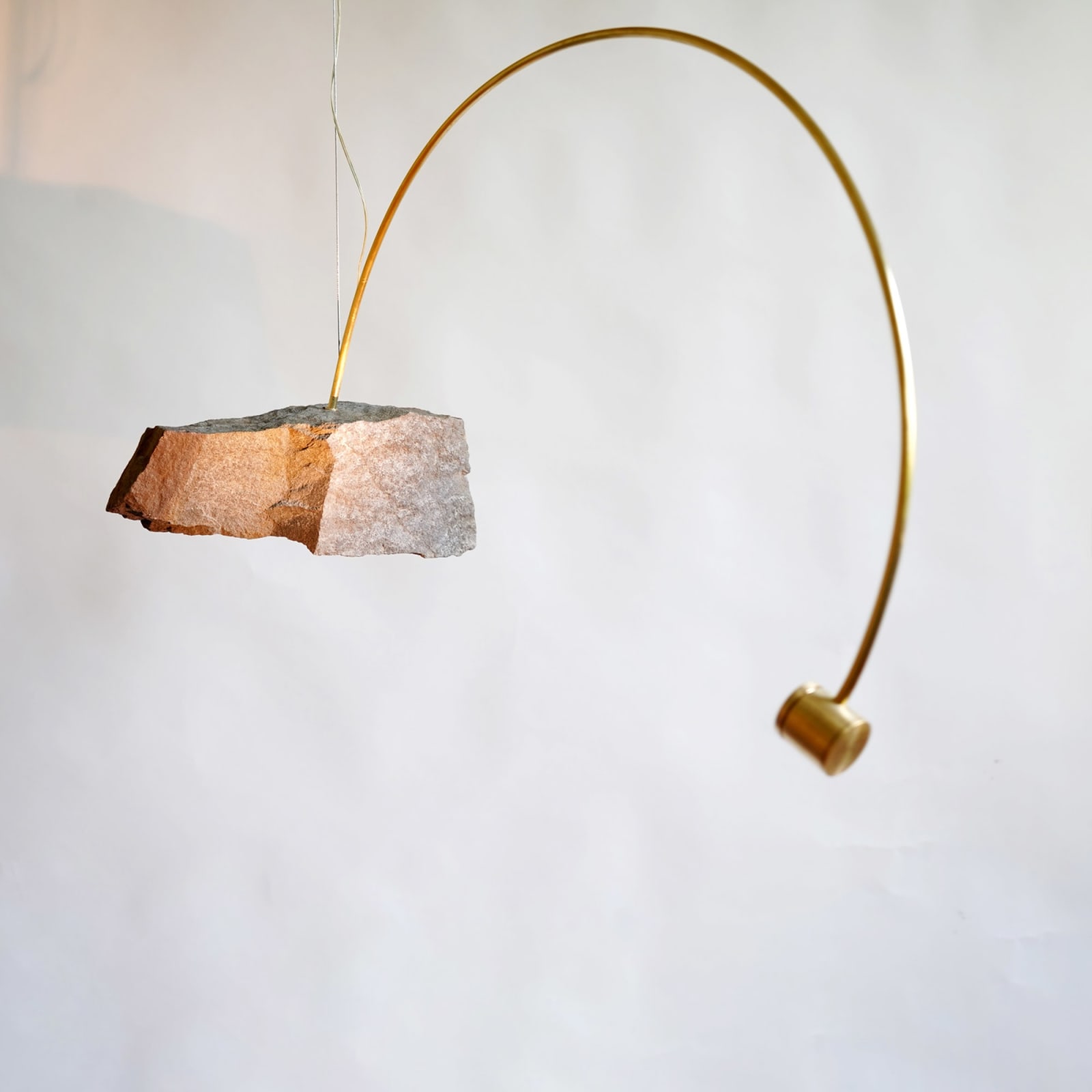 Johannes Hemann, Greywacke Pendant Light
