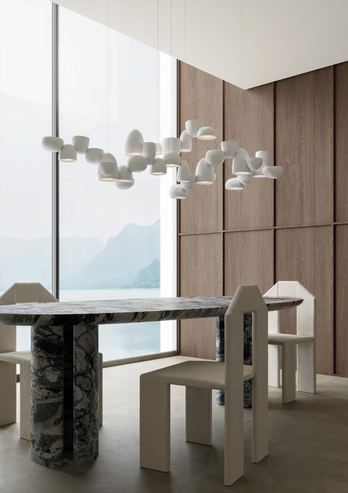 Giopato & Coombes, Scarabei Chandelier Linear 155