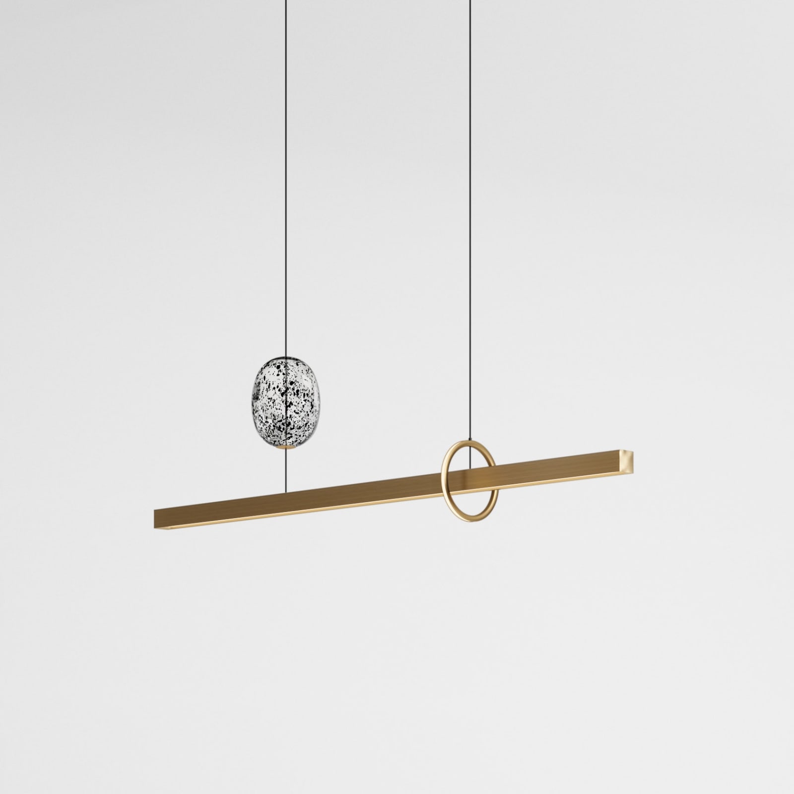 Giopato & Coombes, Milky Way Pendant Horizontal Elements 180