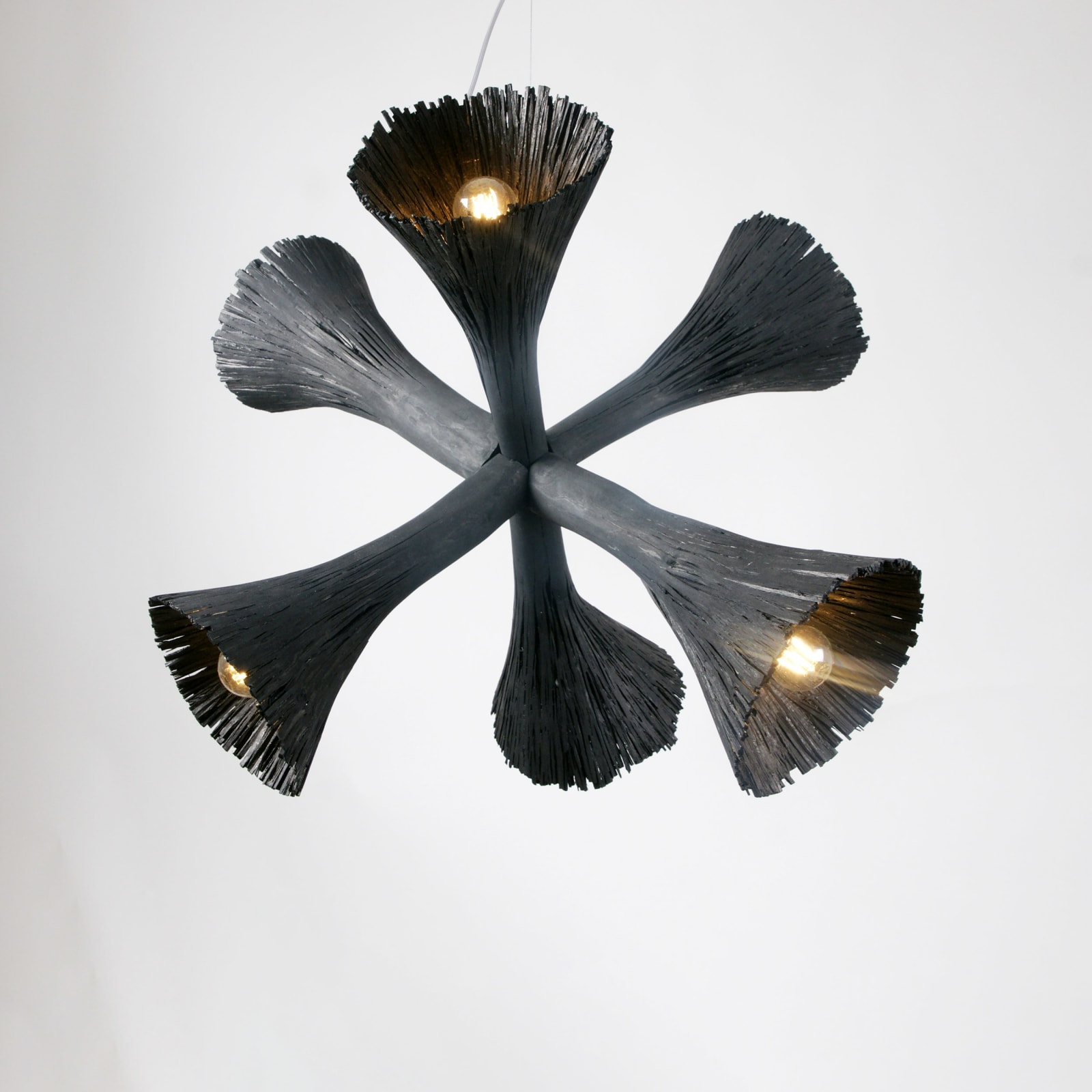 Johannes Hemann, Pressed Wood Chandelier