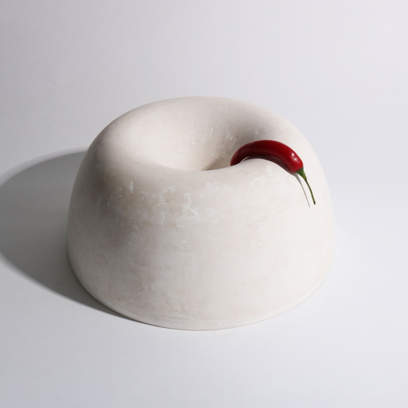 Lenny Stöpp, Twirl Bowl Ivory White