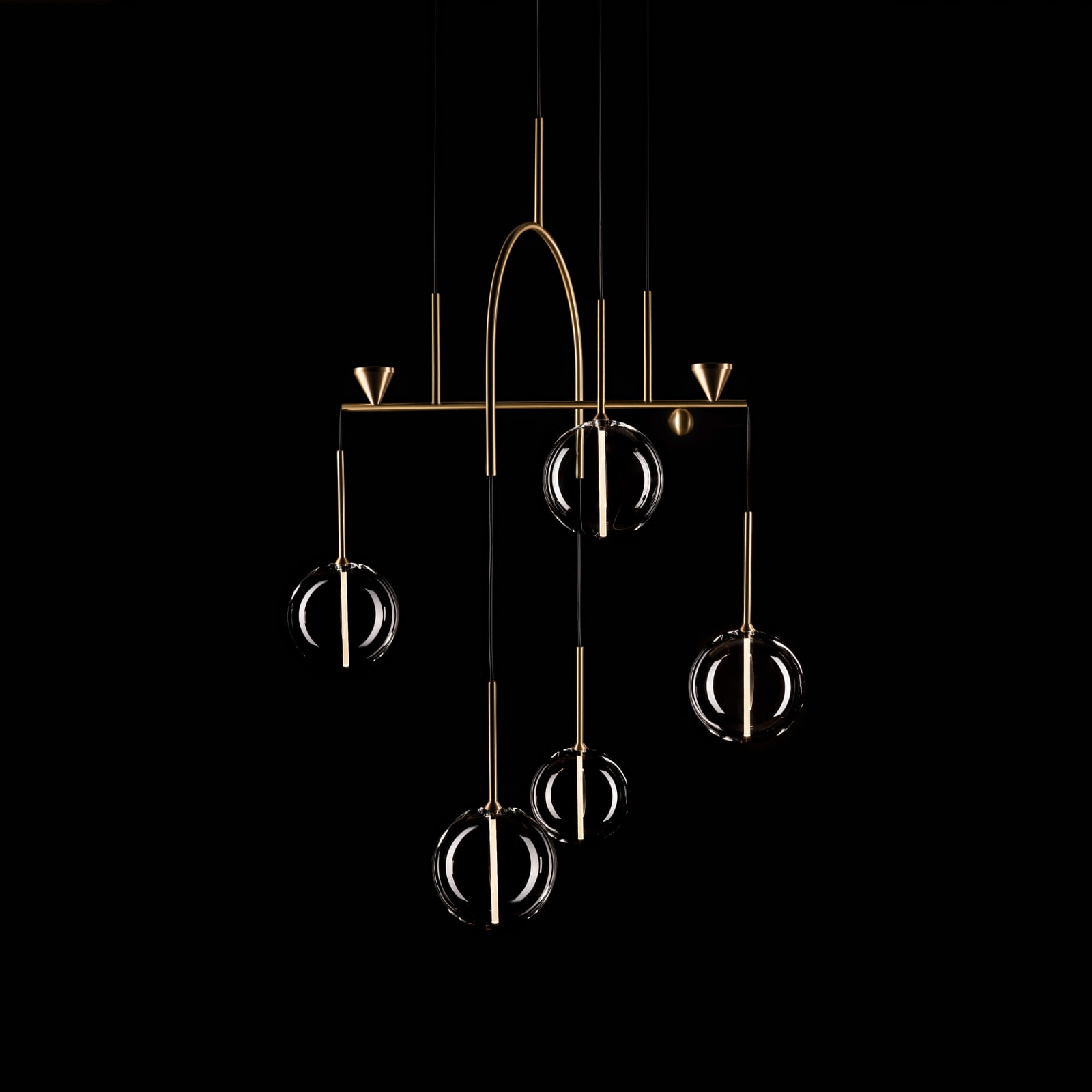 Giopato & Coombes, Dewdrops Chandelier Circular 05