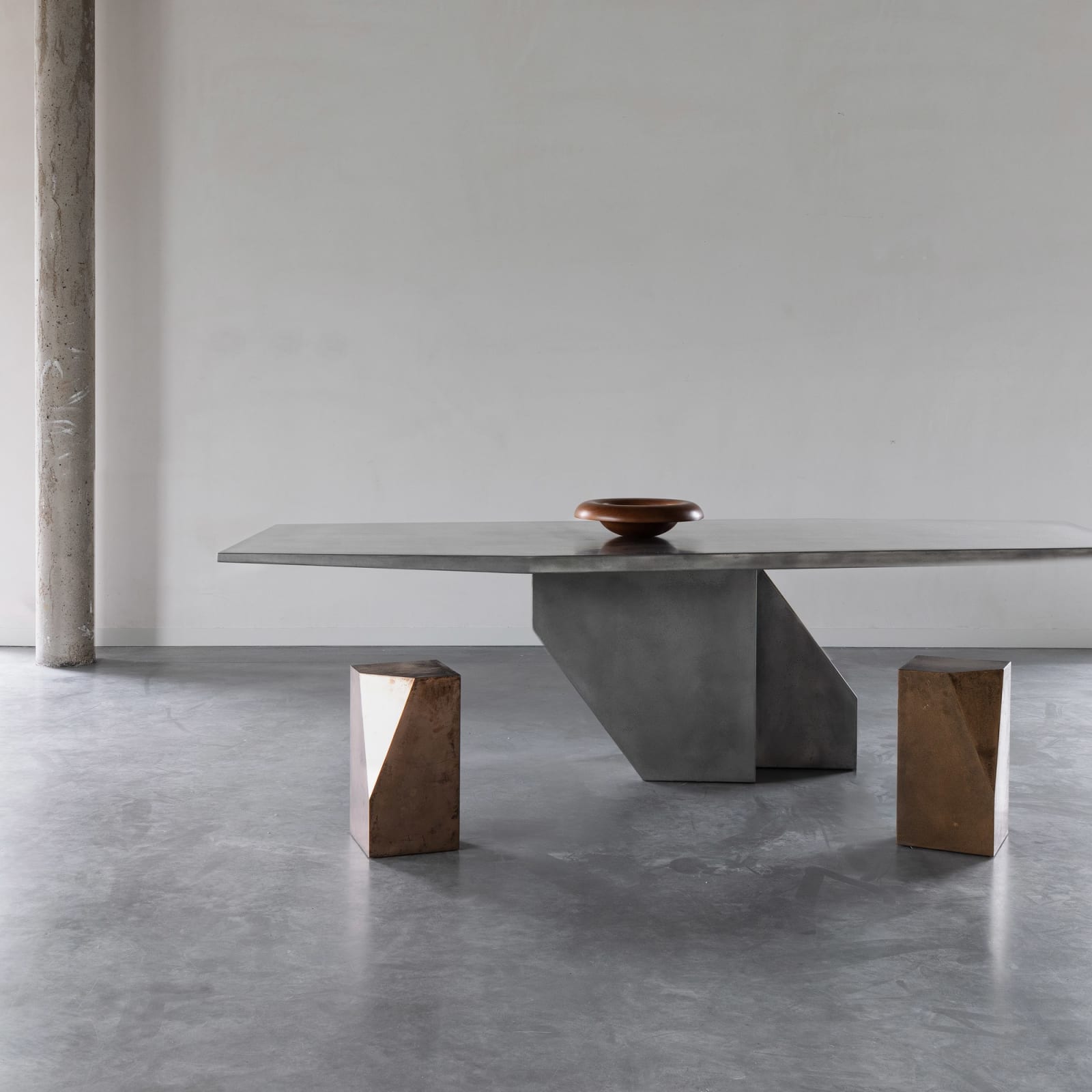 Hadge, Bevel Side Table, 2025