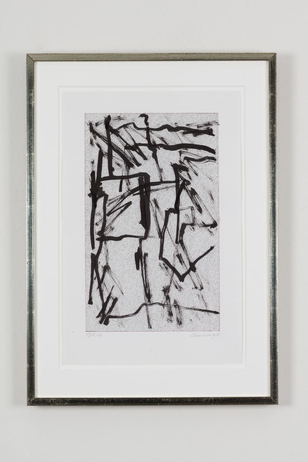 Jan Schoonhoven, T 85-111, 1985