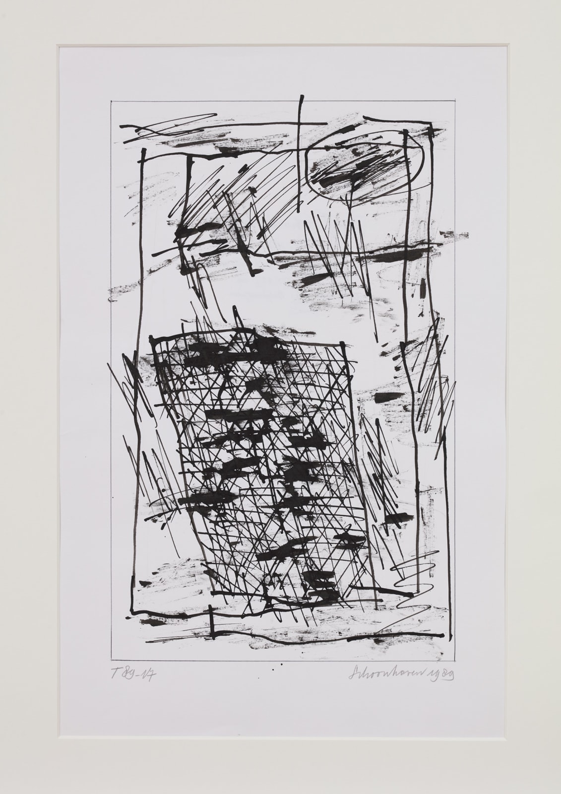 Jan Schoonhoven, T 89-17, 1989