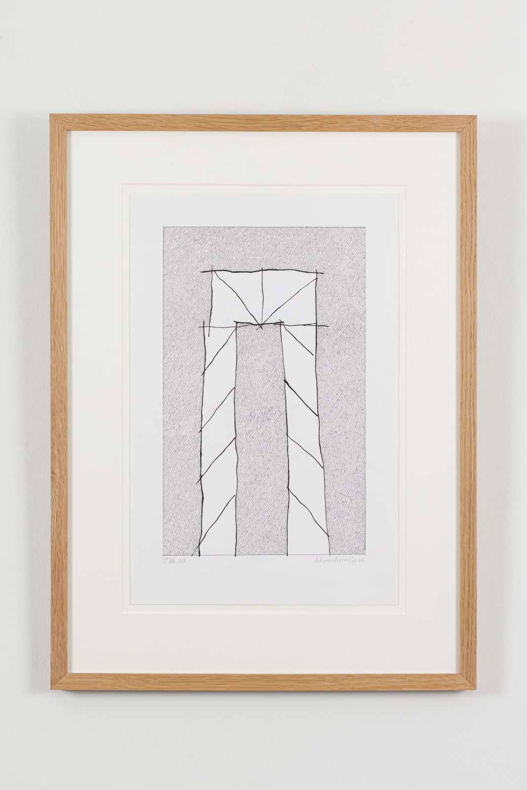 Jan Schoonhoven, T 86-37, 1986