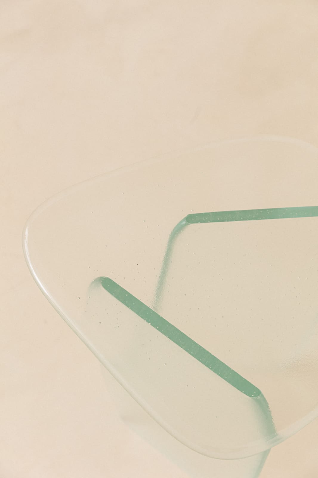 Lucas Recchia, Morfa nº 01 (Transparent Glass), 2019