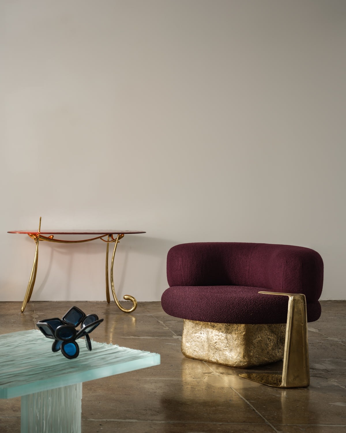 Lucas Recchia, Helo Console Table, 2025