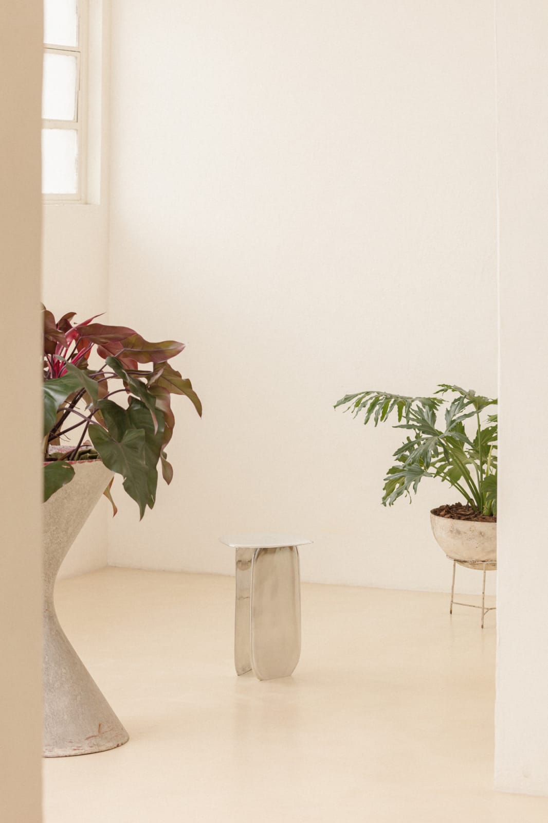 Lucas Recchia, Morfa nº 01 (Polished Aluminium), 2019