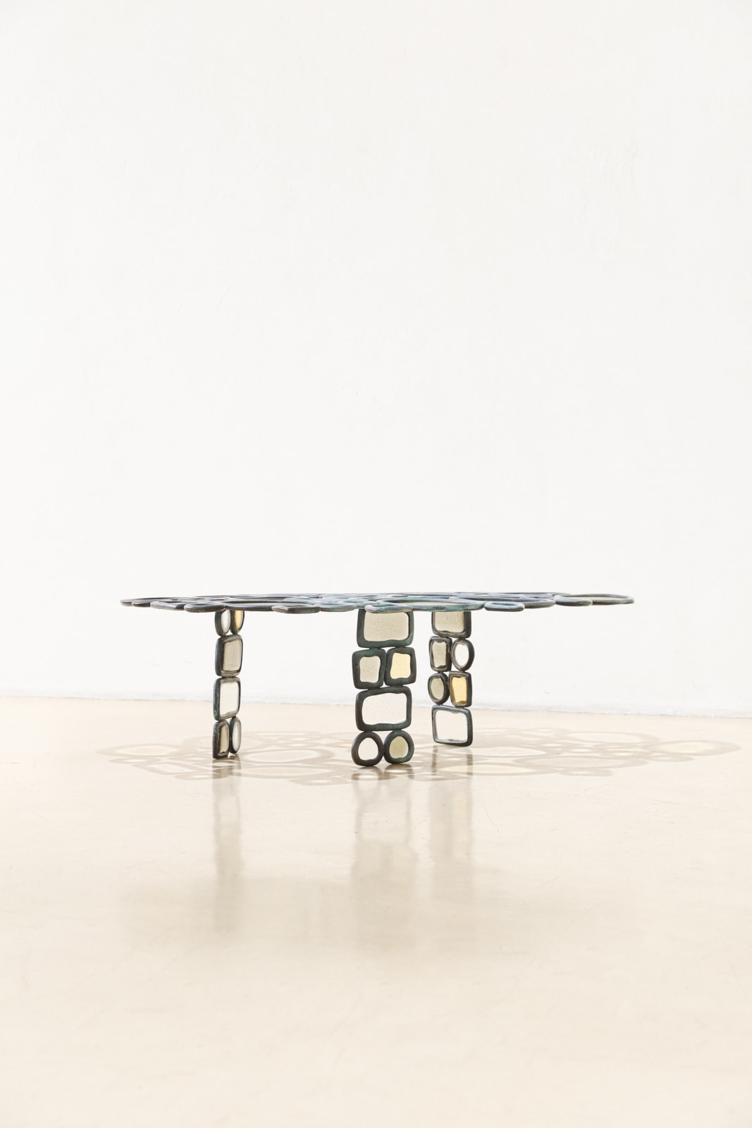 Lucas Recchia, Material Distortion Side/Coffee Table, 2023